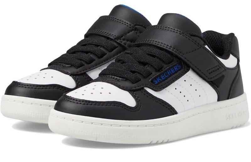 Skechers Quick Street Los Angeles Kids Size5 Shoes 405638L Black/White