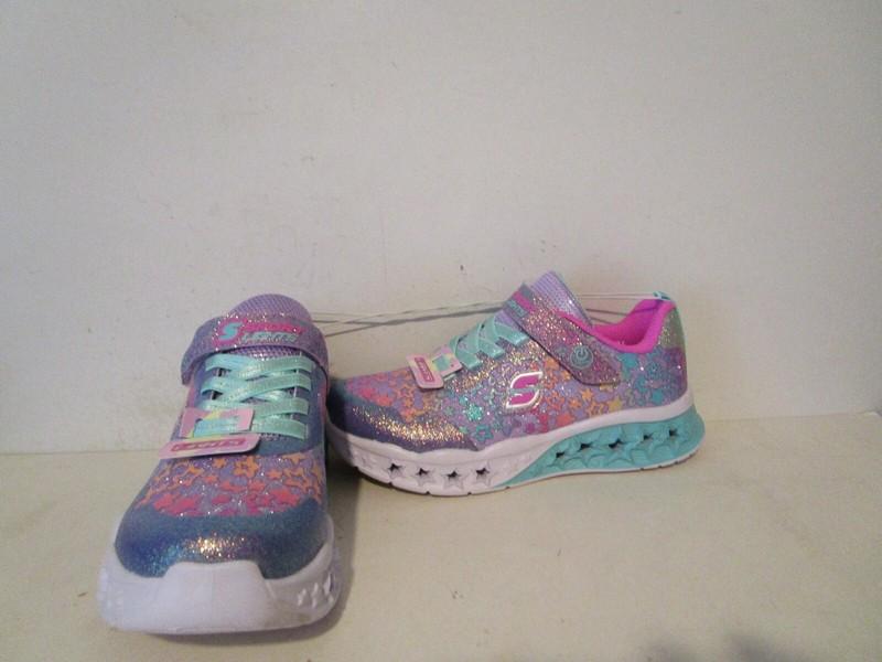 Skechers S Sport Kortney Light Up Sneakers - Girls Size 4 Big Kid