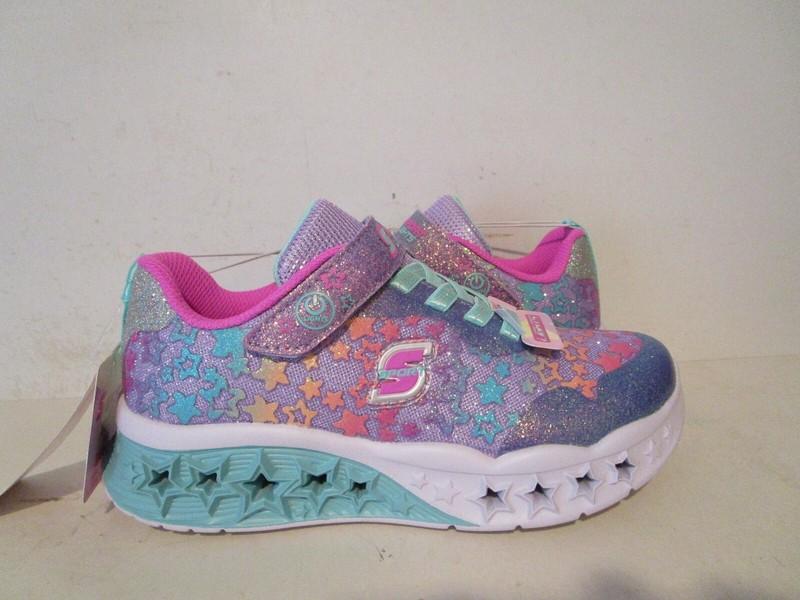 Skechers S Sport Kortney Light Up Sneakers - Girls Size 4 Big Kid