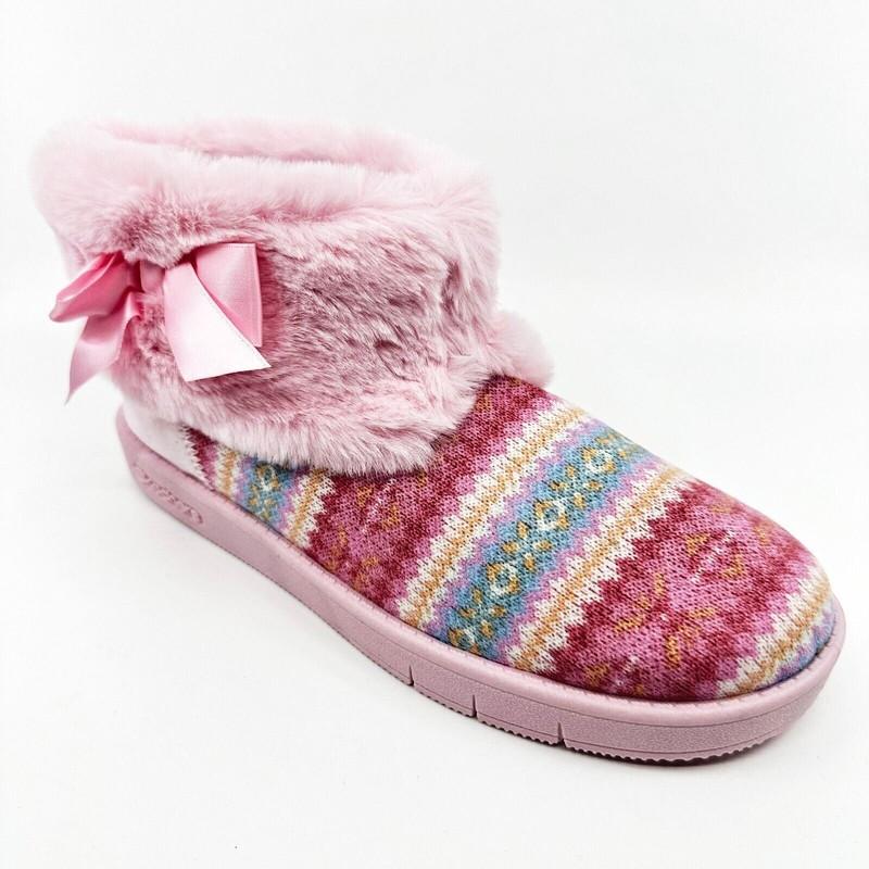 Skechers Sleepy Slides Cozy Dreaming Pink Girls Size 4 Ankle Boots