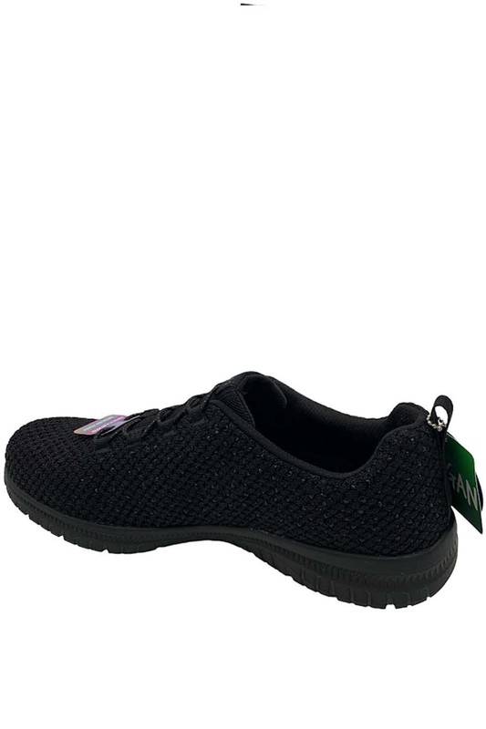 Skechers Virtue Rhinestone Vegan Sneakers Glamour Black