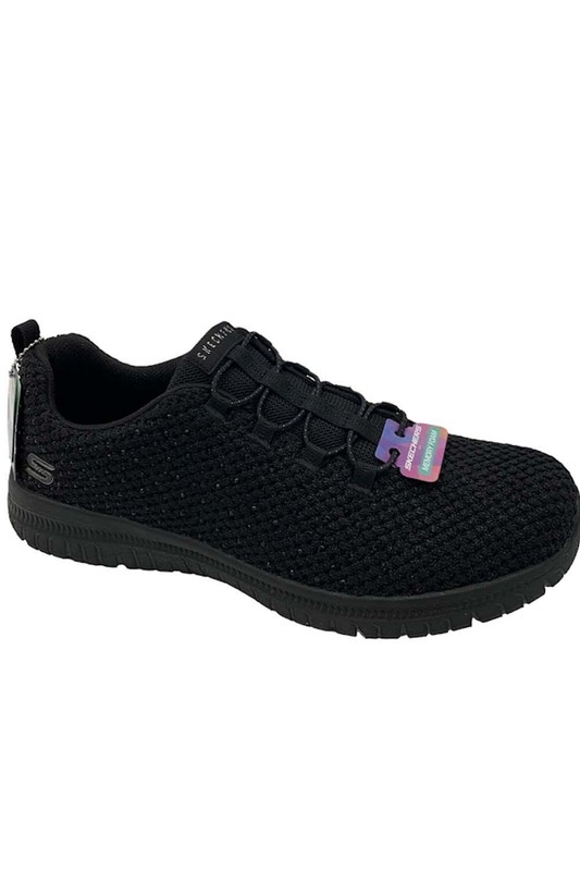 Skechers Virtue Rhinestone Vegan Sneakers Glamour Black