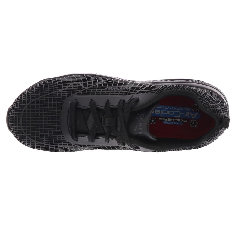 Skechers Women Work UNO SR-Jhansi Sneaker Size 8.5 Black 108072