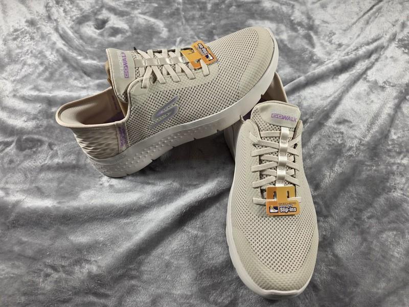 Skechers Womens Go Walk Flex Hands Free Slip-Ins Grand Entry Shoes 10 Wide NWOB