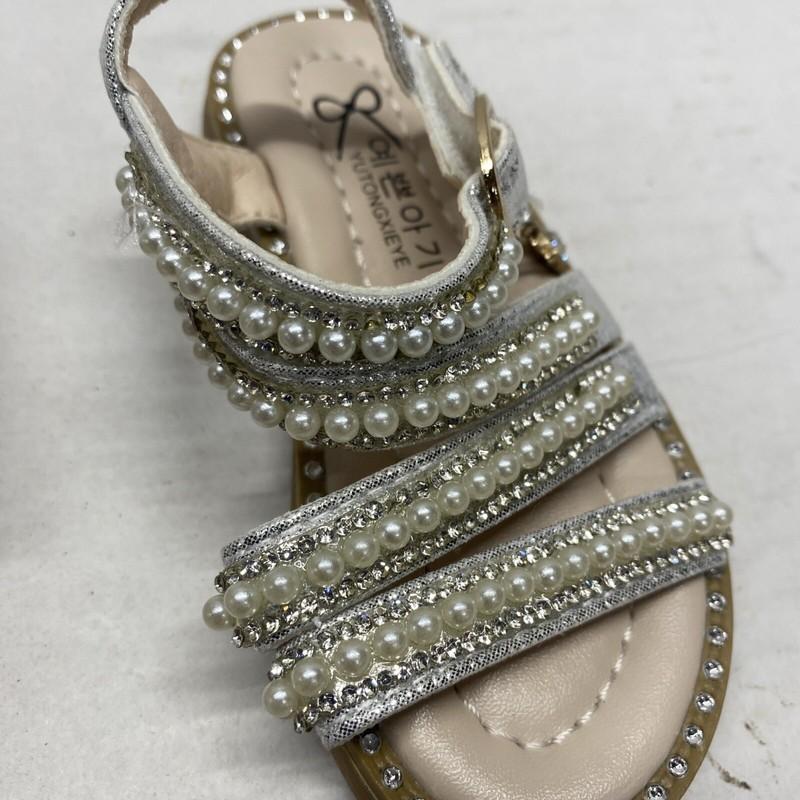 Small Children's Sandals Sparkles Size 21 Yutongxieye SLC-515