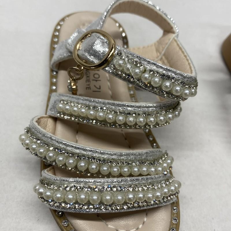 Small Children's Sandals Sparkles Size 21 Yutongxieye SLC-515