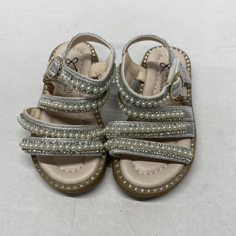 Small Children's Sandals Sparkles Size 21 Yutongxieye SLC-515