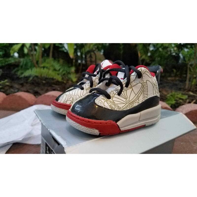 small kids toddlers TD infant nike air jordan Dub zero 3c