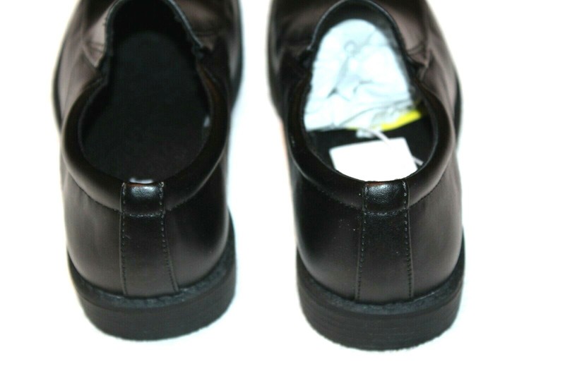 SmartFit Youth Boys' Daniel Black Dress Slip-On Shoes Size 10.5-6 M #79319