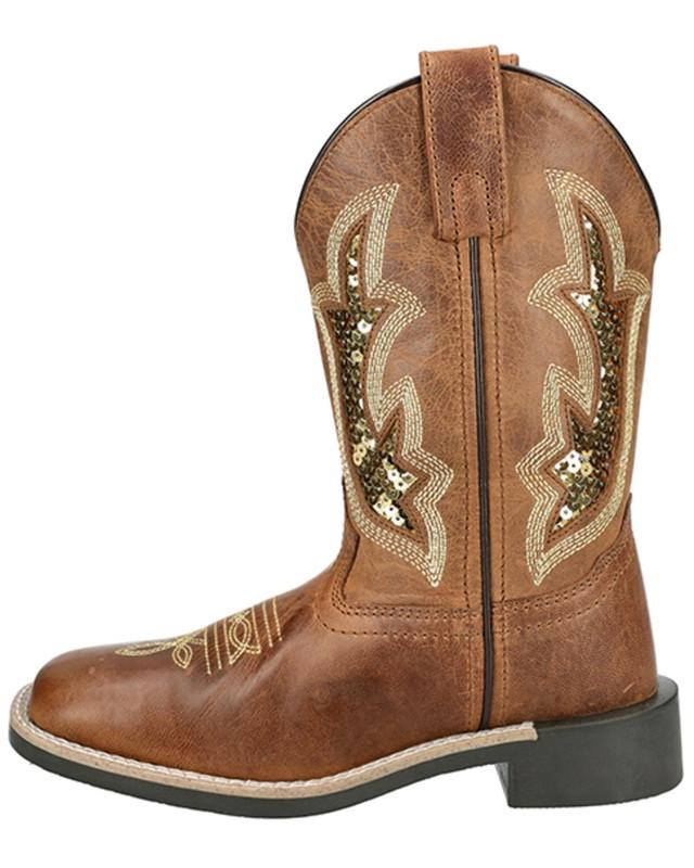 Smoky Mountain Girls' Nevada Western Boot - Broad Square Toe - 3416Y