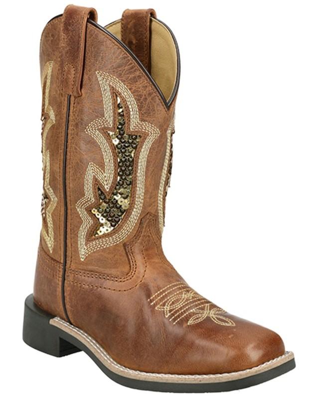 Smoky Mountain Girls' Nevada Western Boot - Broad Square Toe - 3416Y