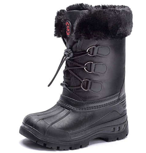 Snow Boot For Kids Boys Girls Snow Boots Waterproof Winter Boots Faux Fur Lined