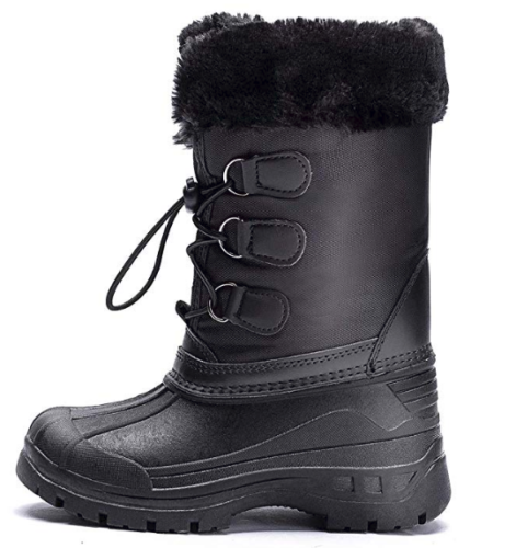 Snow Boot For Kids Boys Girls Snow Boots Waterproof Winter Boots Faux Fur Lined