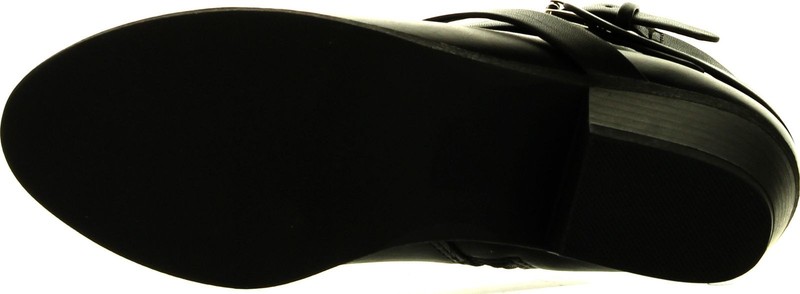 Soda Alum Womens Stylish Buckle Strap Dress Ankle Bootie