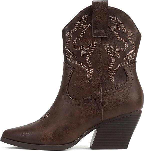 Soda Women's Blazing Western Boots Brown Multiple Sizes
