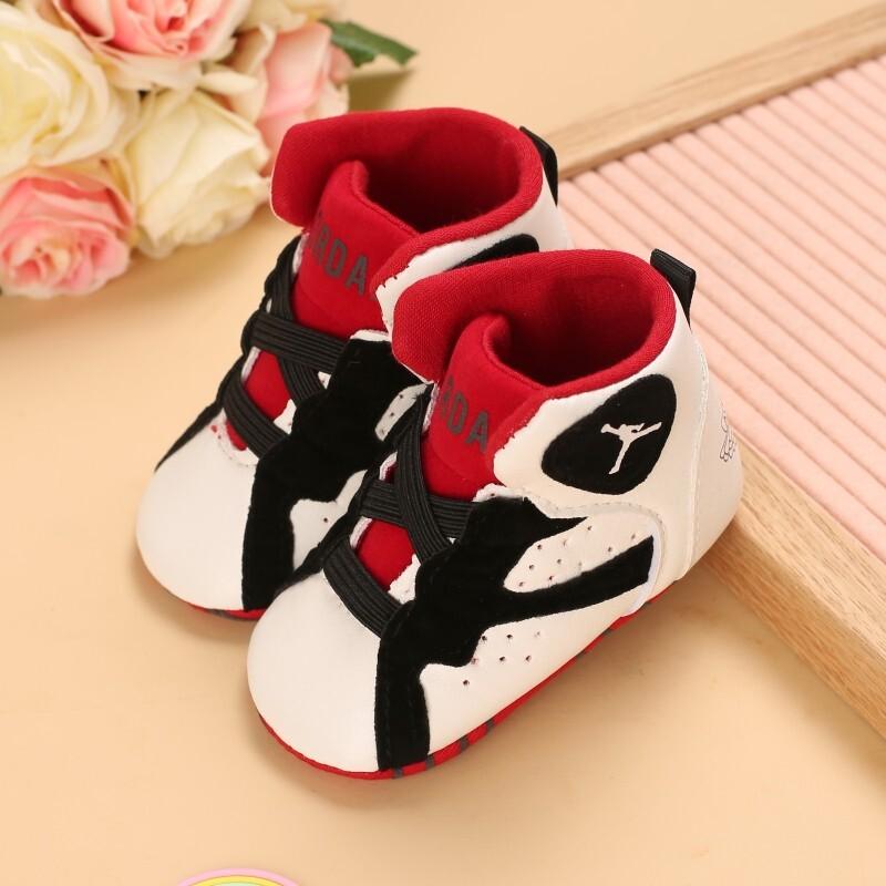 Soft Sole Baby Shoes First Walker Canvas Sneaker Crib Shoes 3-18 Months Boy Girl