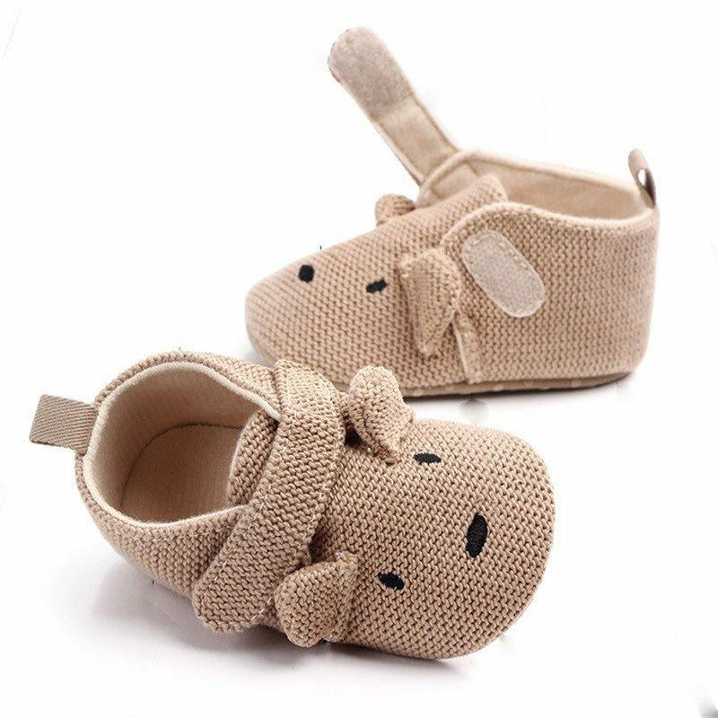 Soft Sole Toddler Non-slip Cartoon Cute Infant Boys Girls Warm Animal Crib Shoes