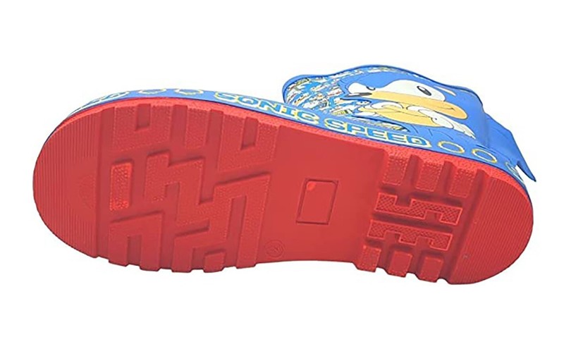 Sonic The Hedgehog Miguel Rubber Wellington Welly Rain Boots