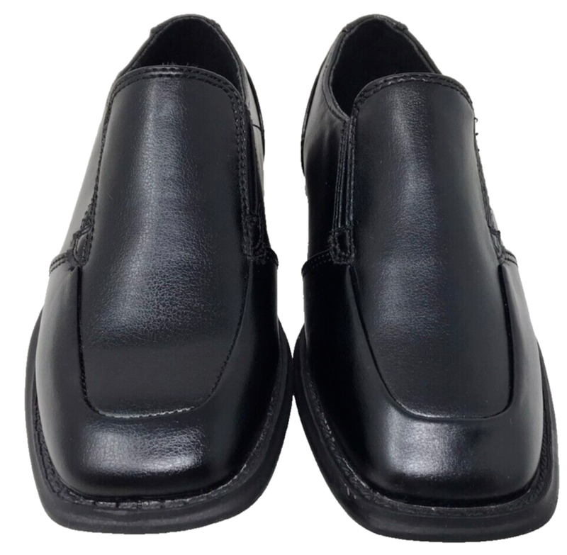 Sonoma Youth Boy's Christopher Slip On Comfort Dress Shoes Black Size:12 99J