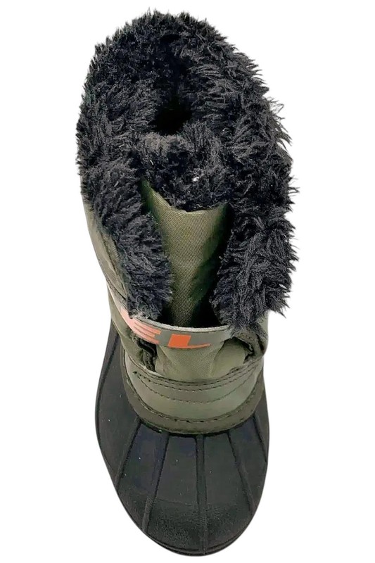SOREL Kid's Boy Snow Commander Snow Boots Stone Green