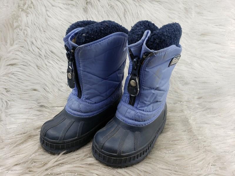 SOREL Kootenay Blue Winter Boots Little Kids Size 7