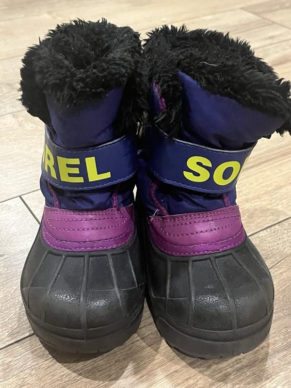 Sorel Snow Commander Waterproof Insulated Winter Snow Boot Toddler Girl 8
