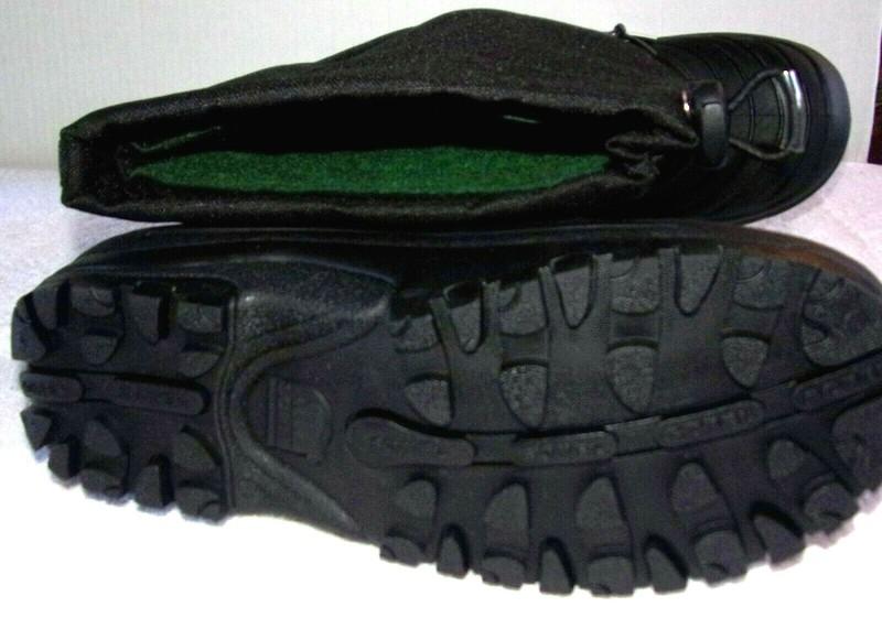 SOREL YOUTH SUPER TROOPER BLACK WATERPROOF BOOTS SIZE 1 Y