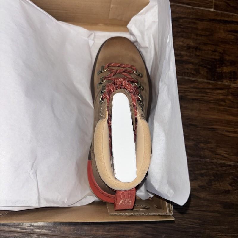 Sorrel Hi-Line Hiker Waterproof: Umber Tawny Buff - Women’s Size 5.5 NEW IN BOX