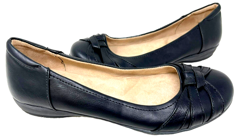 SOUL Naturalizer Women's Gift Slip On Ballet Dress Flats Black Size:6 157ik