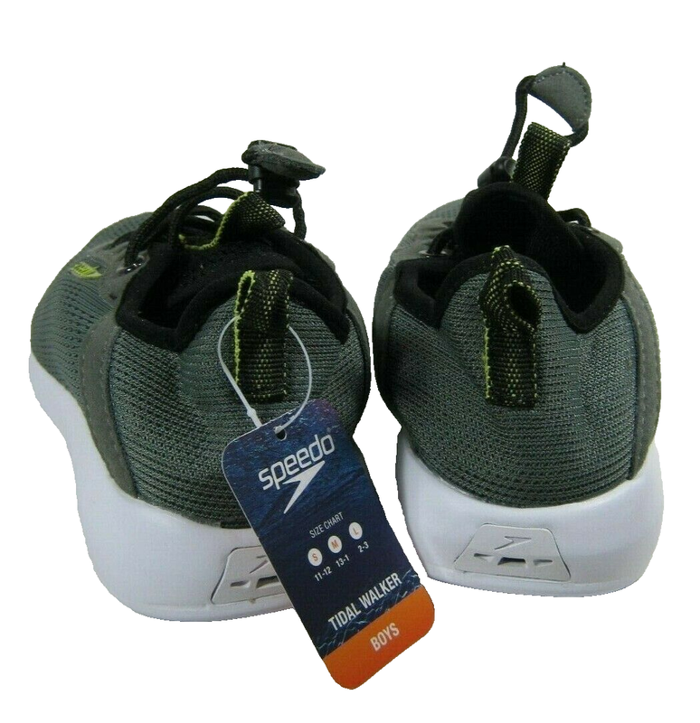 Speedo Junior Boys Tidal Walker Large 2-3 Gray/neon Green