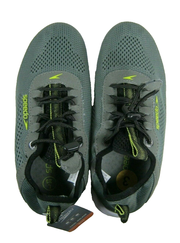 Speedo Junior Boys Tidal Walker Large 2-3 Gray/neon Green