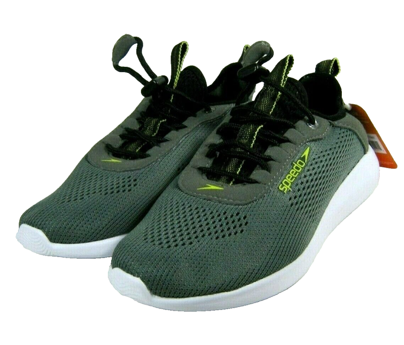 Speedo Junior Boys Tidal Walker Large 2-3 Gray/neon Green