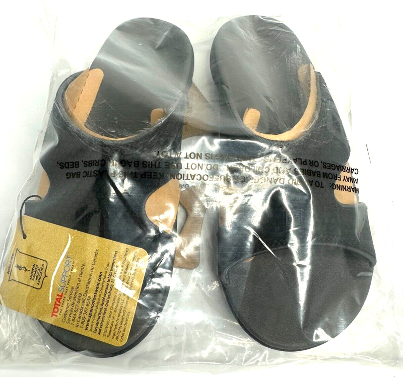 Spenco Kholo Women's Orthotic Slide Sandals Patterned Onyx - 8 Medium US