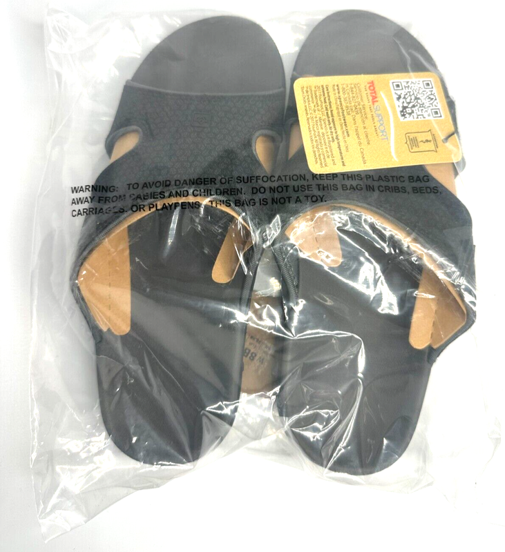 Spenco Kholo Women's Orthotic Slide Sandals Patterned Onyx - 8 Medium US