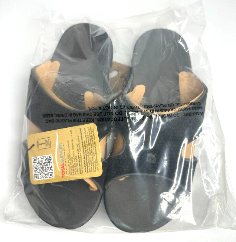 Spenco Kholo Women's Orthotic Slide Sandals Patterned Onyx - 8 Medium US