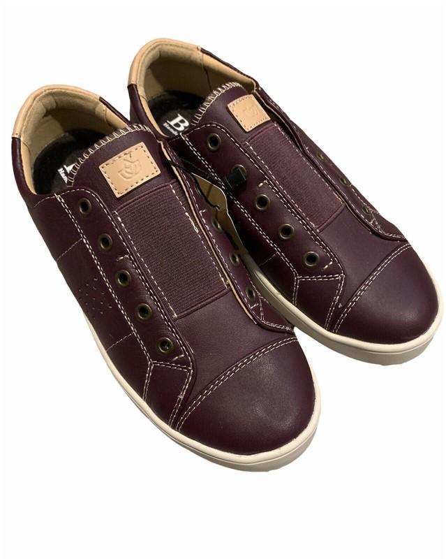 Spenco Women's Shoes Malibu Lux Oxford Fig Athletic Casual Slip On Size Medium