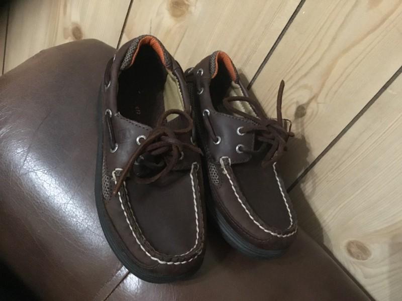 Sperry Boys Top Sider Boat Shoes 11.5 Toddler Kids Cutter Lace