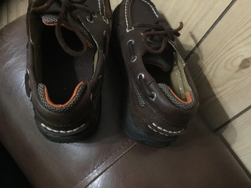 Sperry Boys Top Sider Boat Shoes 11.5 Toddler Kids Cutter Lace