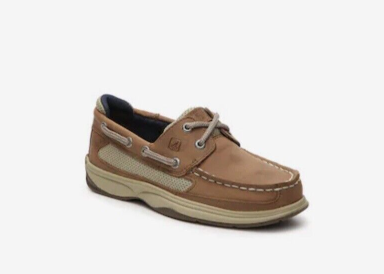 Sperry Lanyard Top Sider Boat Shoes Boys Size 3 EUC