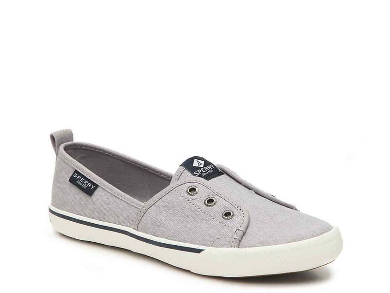 Sperry STS81961 Women's Lounge Wharf Sneakers Grey 12 Med