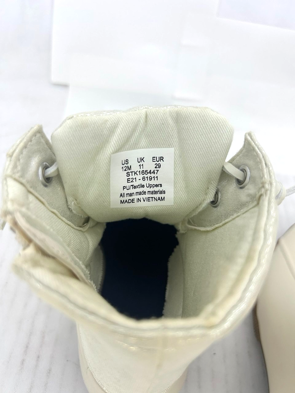 Sperry Top-Sider Girl's Saltwater Duck Boots Ivory Size 5 M STK165447; NIB