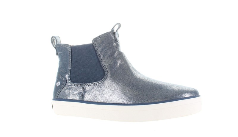 Sperry Top Sider Girls Crest Blue Chelsea Boots Size 5 (7700961)