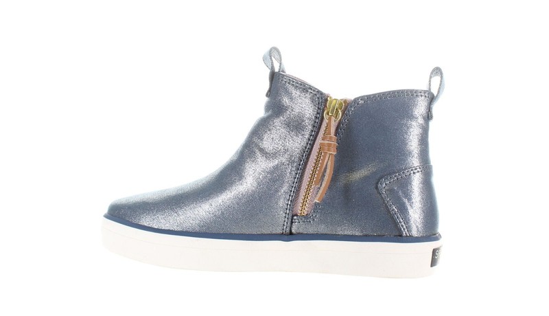 Sperry Top Sider Girls Crest Blue Chelsea Boots Size 5 (7700961)