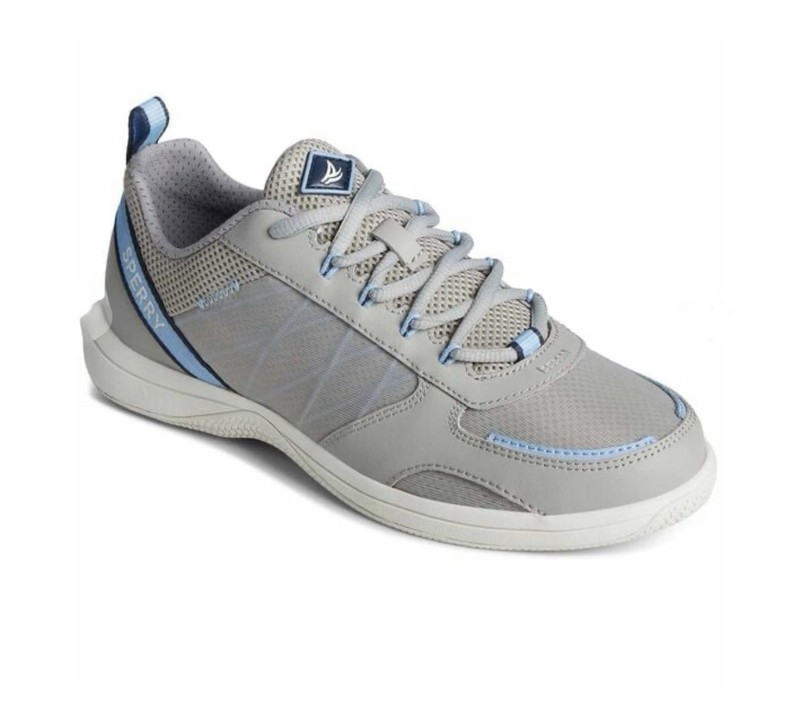 Sperry Women’s Harbormaster 2 Shoes Sneakers Grey Size 8.5 Medium Sts49152