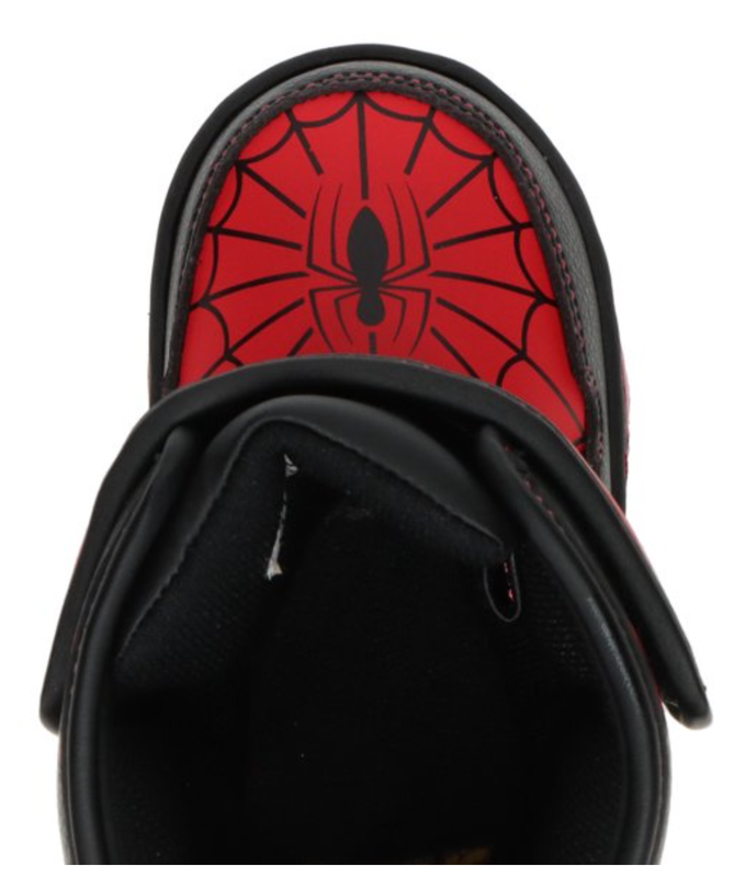 Spider-Man By Marvel Toddler Boys Winter Light-up Mid-Calf Boot Black Size 6
