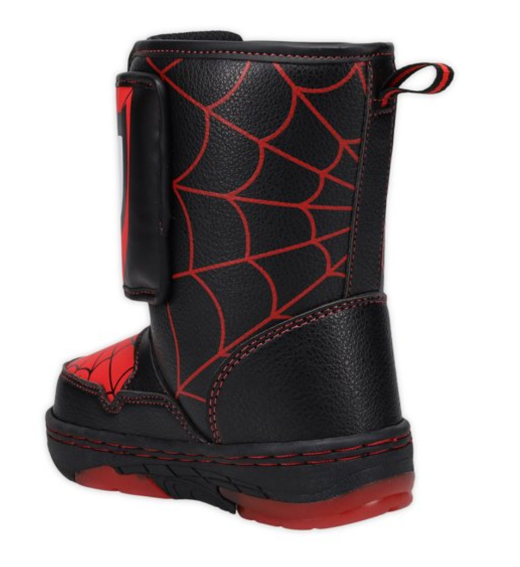 Spider-Man By Marvel Toddler Boys Winter Light-up Mid-Calf Boot Black Size 6