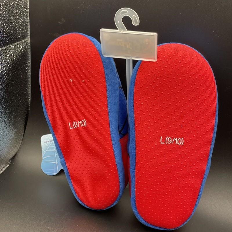 Spiderman Action Slippers Kids Size 9/10