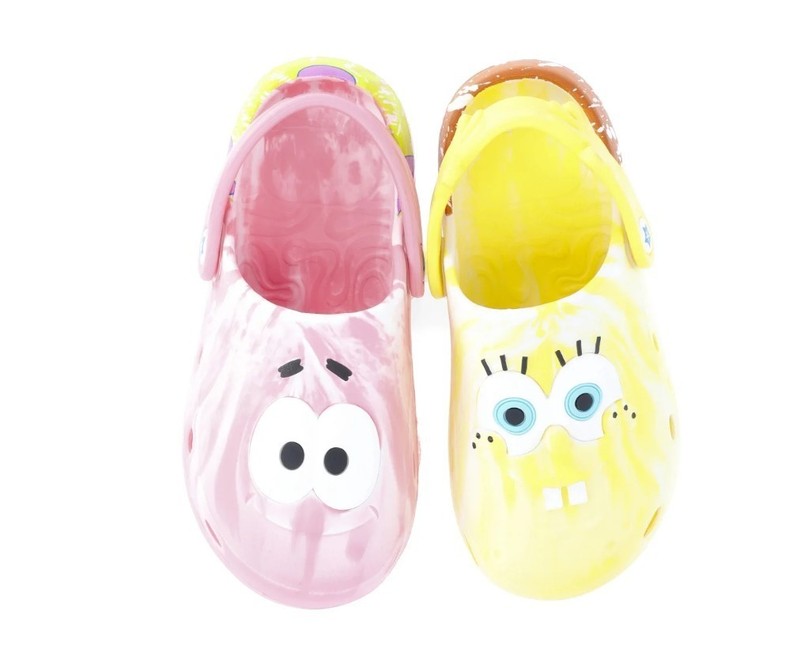 SpongeBob and Patrick Boys Clogs Sandals Various Sizes NEW