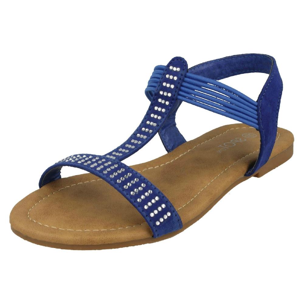 Spot Girls On Slip On Casual Sandals