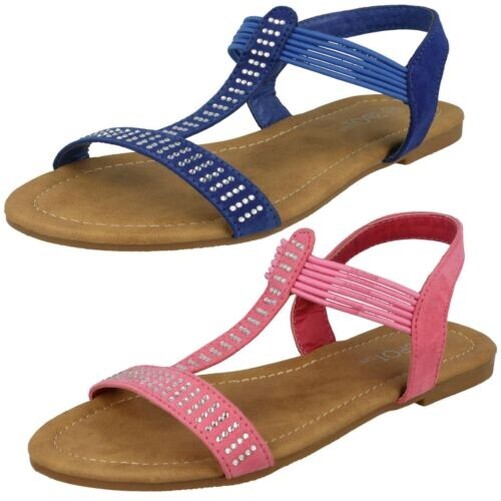 Spot Girls On Slip On Casual Sandals